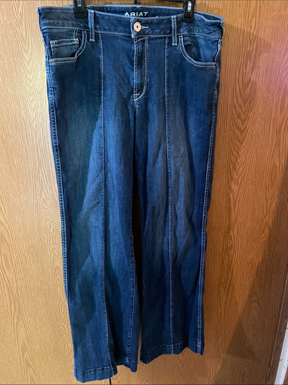 Ariat womens perfect rise trosuser Dark Blue